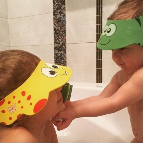 Козырек защитный Roxy для мытья головы Зеленый