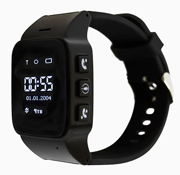 Часы с GPS Smart Baby Watch EW100 чёрные