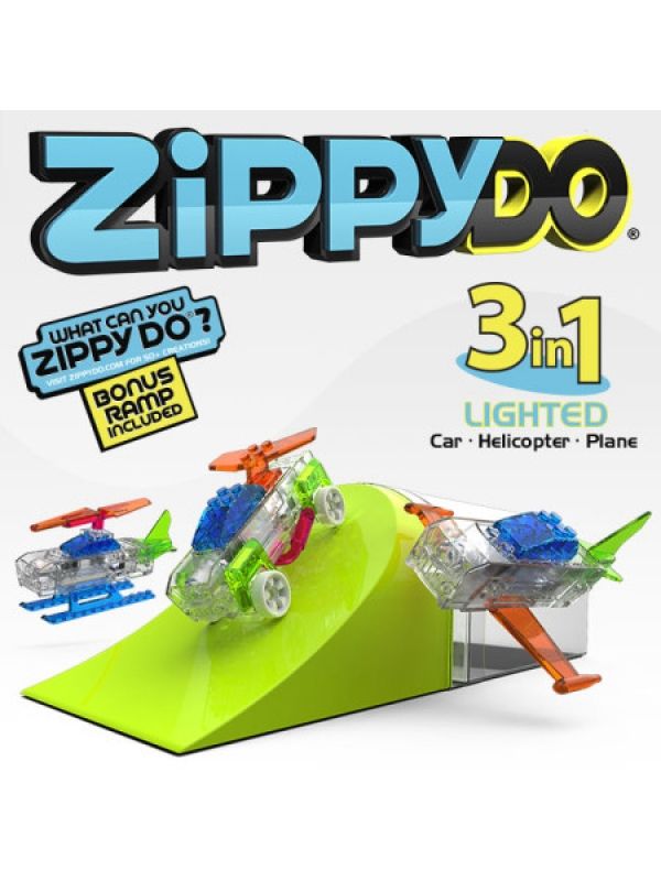 Конструктор Laser Pegs Zippydoo 3 в 1