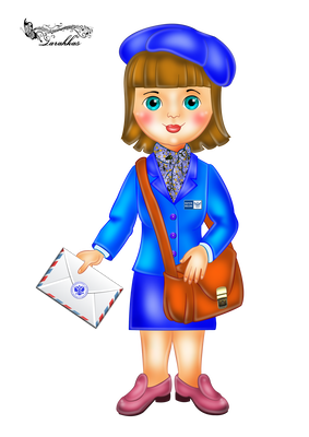 Кукла Почтальон Галя в коробке купить в ИграМикс от российского производителя 8-495-510-30-26.