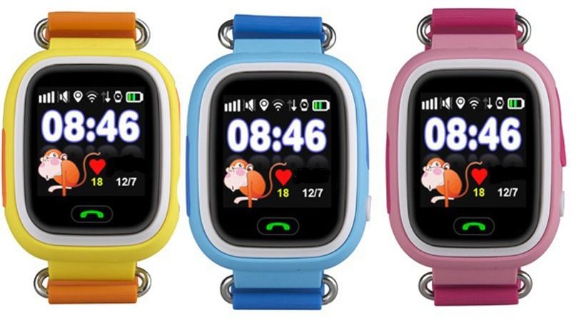 Часы-телефон Smart Baby Watch Q80 WIFI с GPS сенсорные - прекрасный и полезный аксессуар для вашего ребёнка.