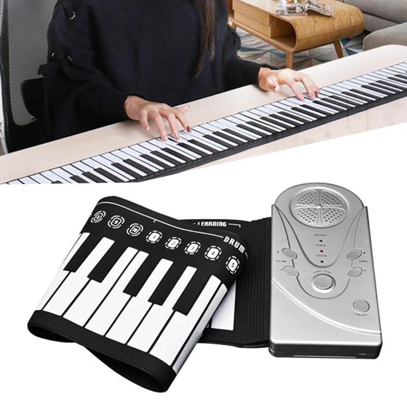 купить Пианино гибкое для детей Soft Keyboard Piano 49 клавиш