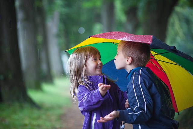Зонт детскийразноцветный купить